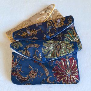 Flower Fabric Card Holders